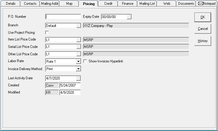 Create_Customer_Customer_Pricing