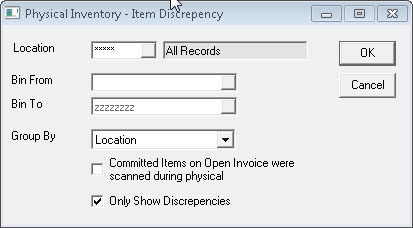 Item_Physical_-_Discrepency_Report_selection