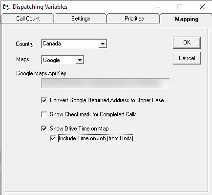 MappingDispatchingVariables