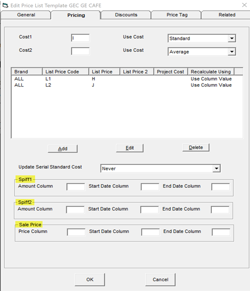PriceListTemplateModelSaleSpiff