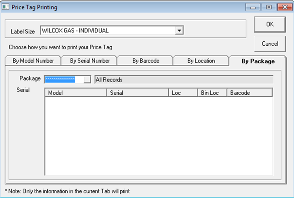 PriceTagPrintingByPackage