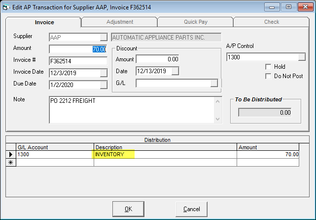PurchasingFreightAPInvoice