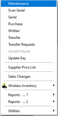 Serial_Inventory_Menu