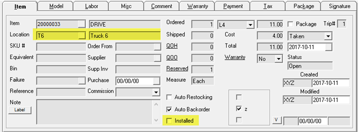 ServicePrepInvoice