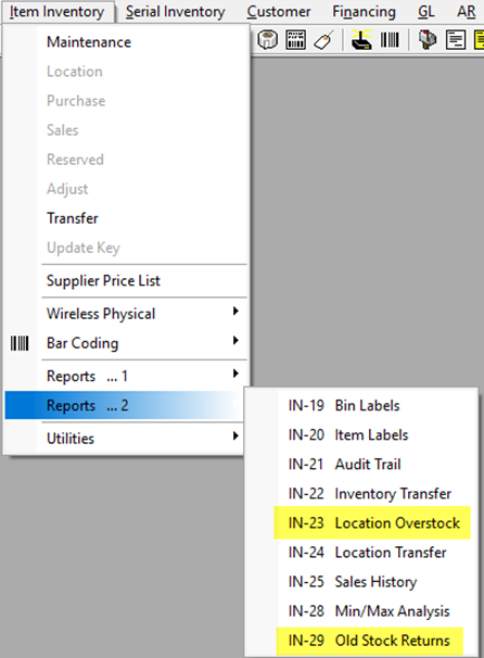 ServicePrepItemReports