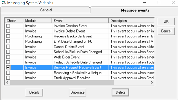 SvcRequestsMessageEvent