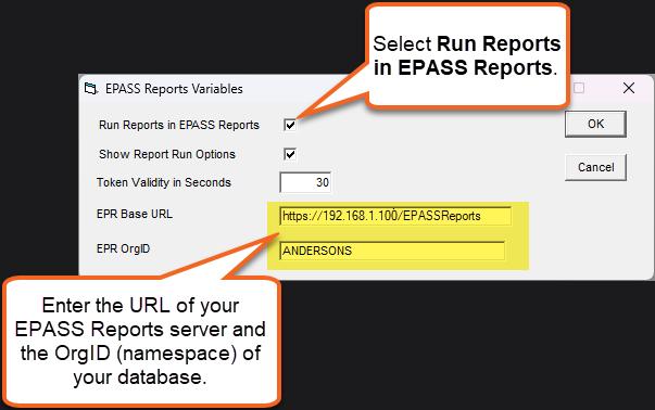 OrgID database namespace