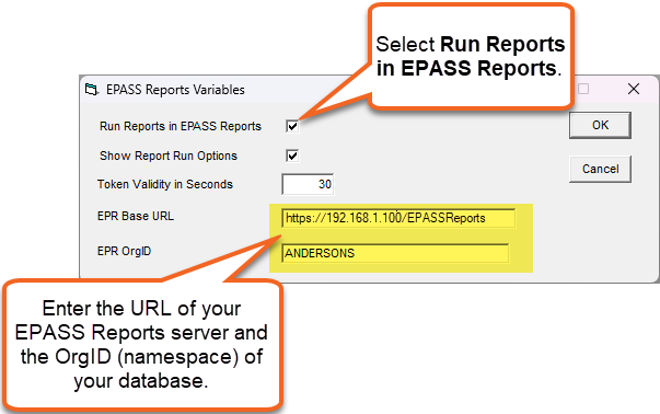 OrgID database namespace